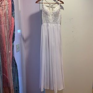 Aspeed Small white beaded dress